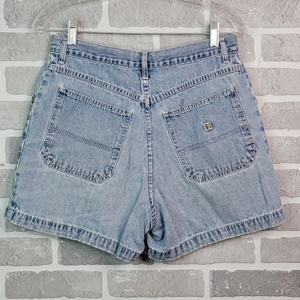 Gitano Jeans Wear Vintage 80's 90's Mom Jean Short With Cart Holder Pocket